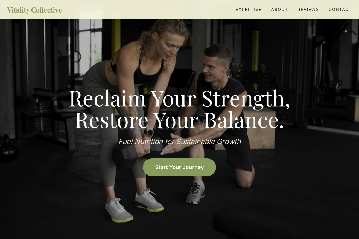 Holistic Personal Trainer