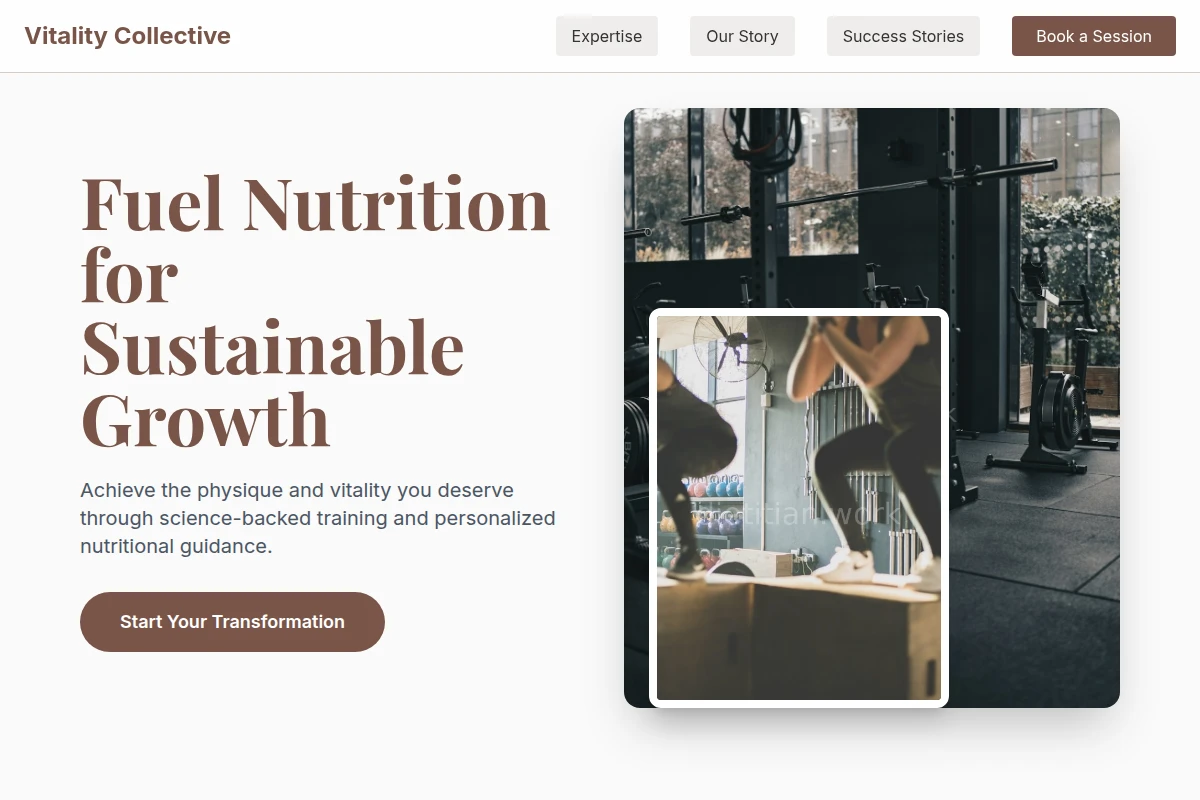 Vitality Personal Trainer